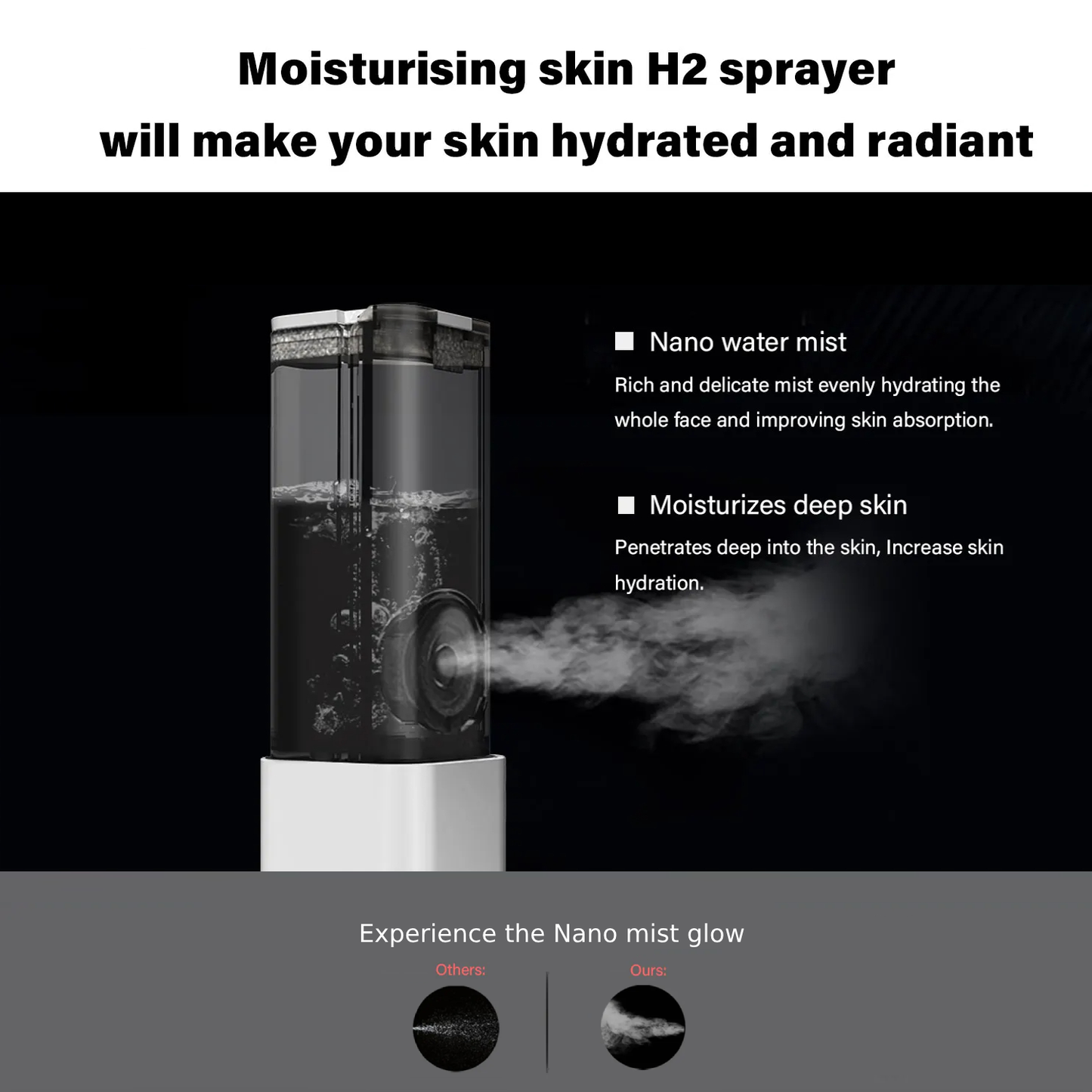 Hydrogen Facial Mist Sprayer