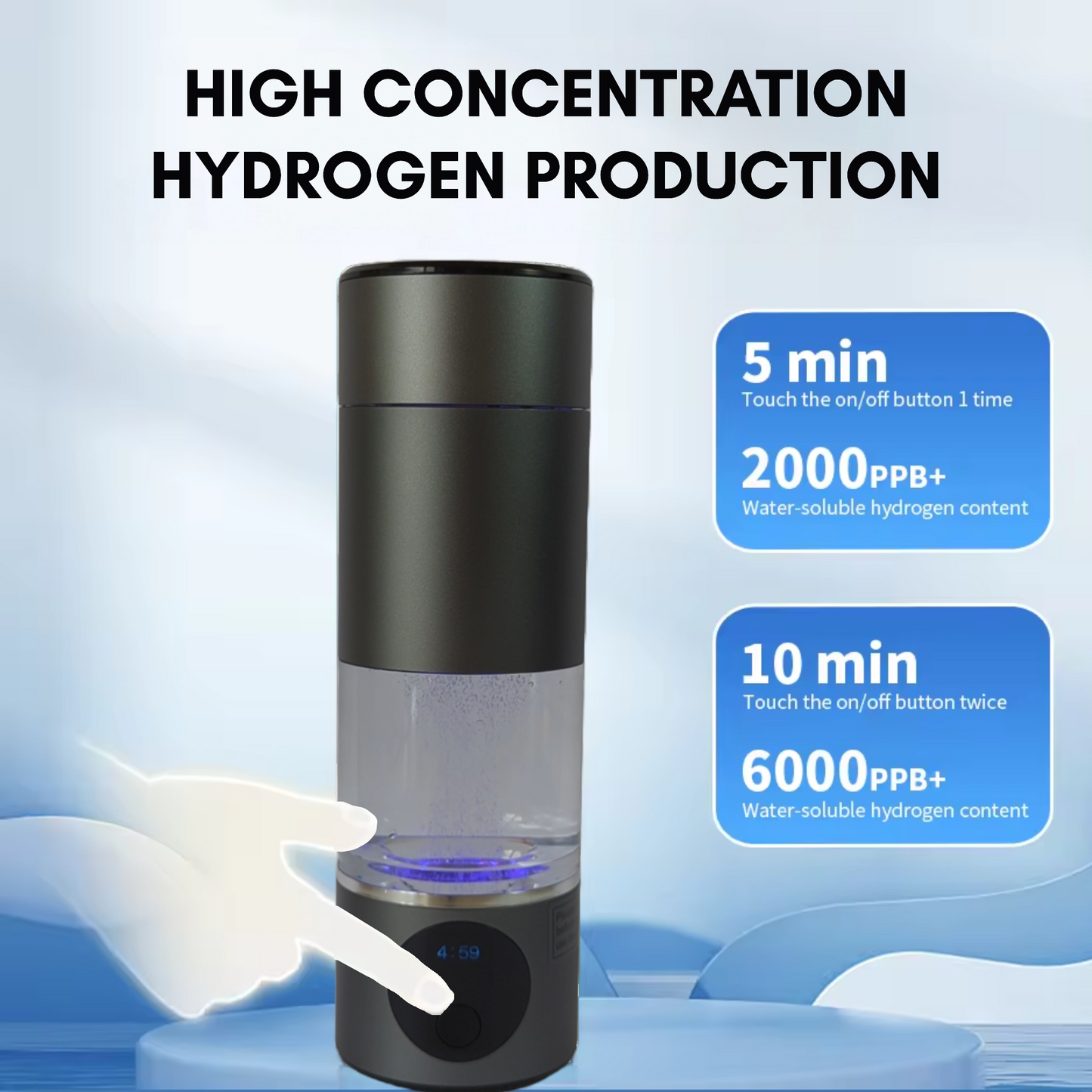 Hydrogen Water Bottle