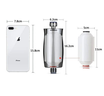 15-Stage Shower Water Filter